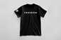 FREEDOM - Black tee